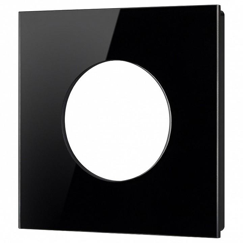 Рамка на 1 пост Arlight GLARE 043833 цвет Черный