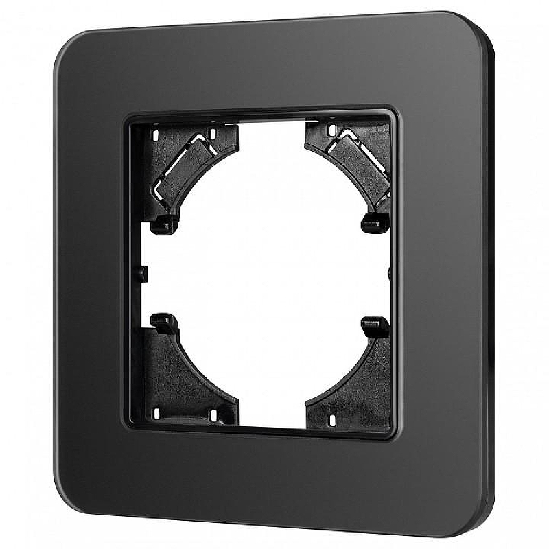 Рамка на 1 пост Arlight OMALI 049676 цвет Черный
