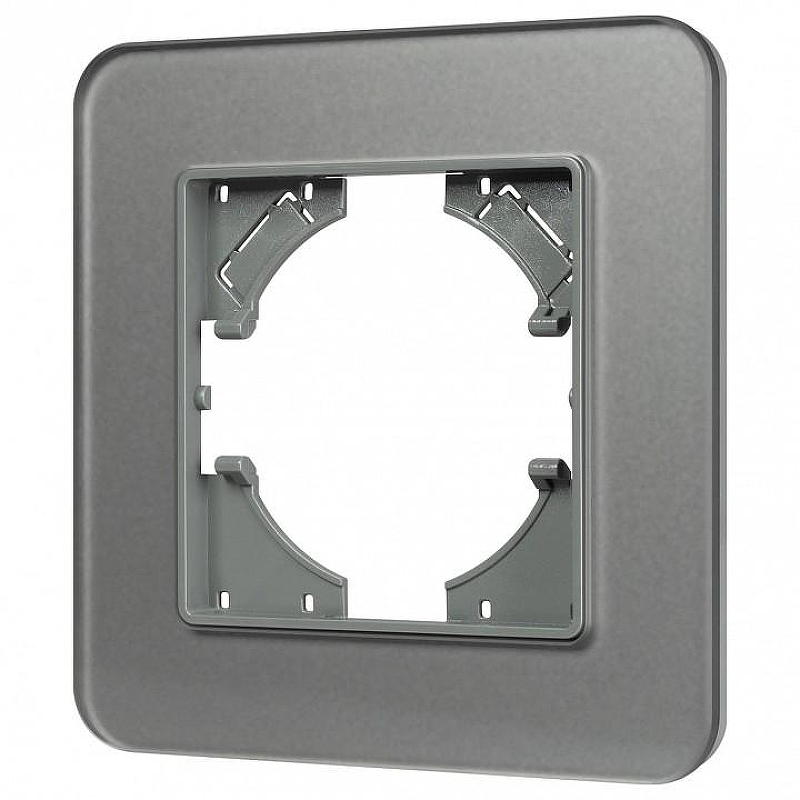 Рамка на 1 пост Arlight OMALI 049677 цвет Серый