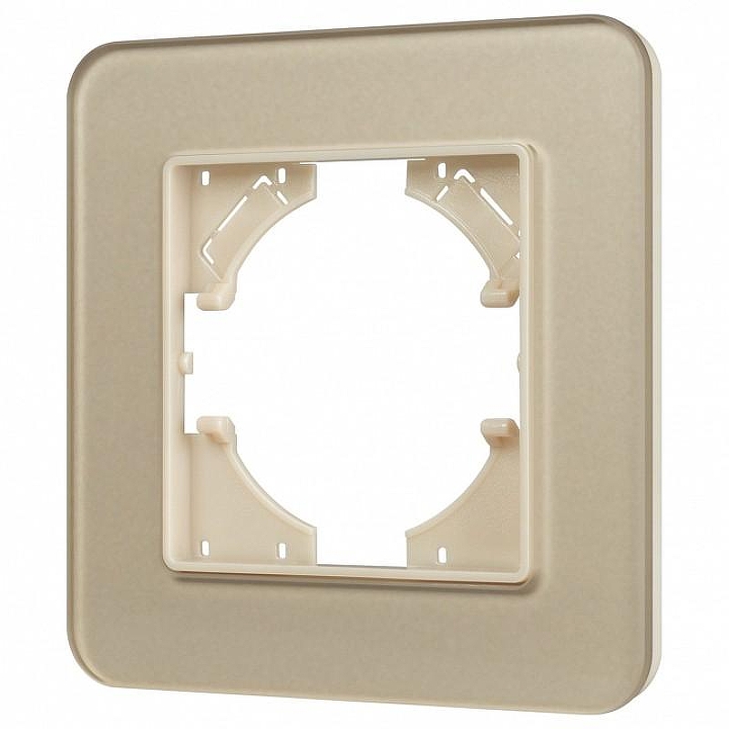Рамка на 1 пост Arlight OMALI 049679 цвет Золото