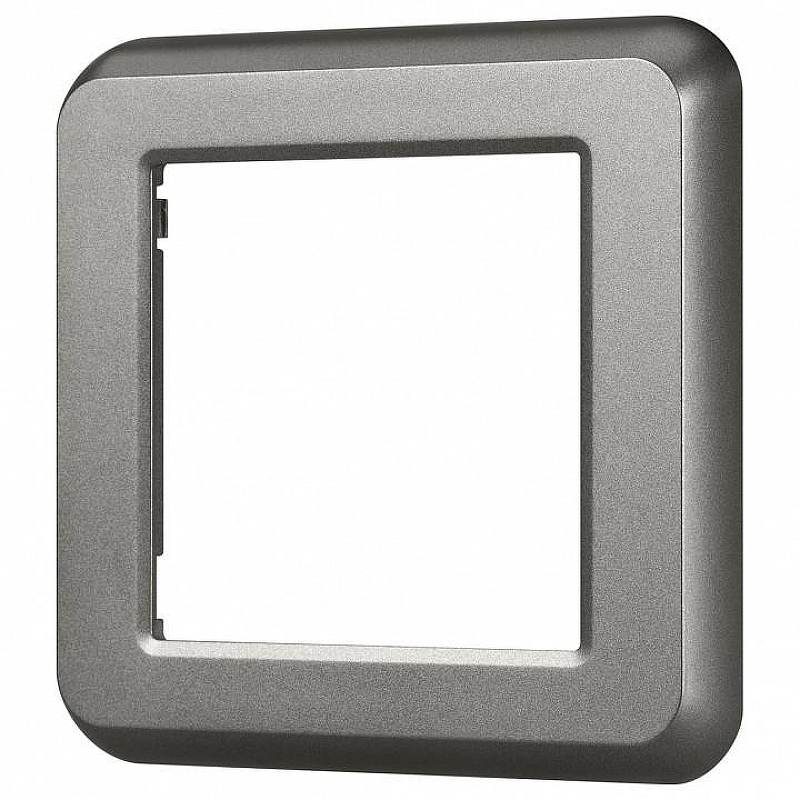Рамка на 1 пост Arlight VERSA 043769 цвет Серый