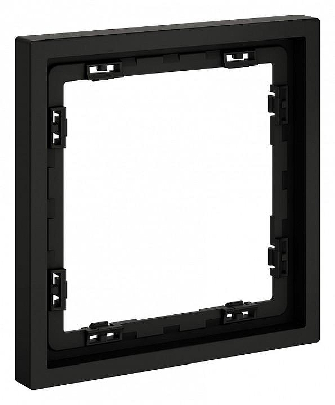Рамка на 1 пост Voltum S70 VLS100108 цвет Черный
