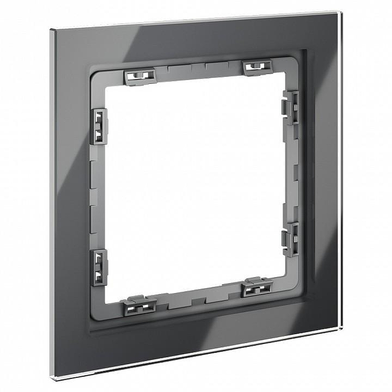 Рамка на 1 пост Voltum S70 VLS110107 цвет Графит