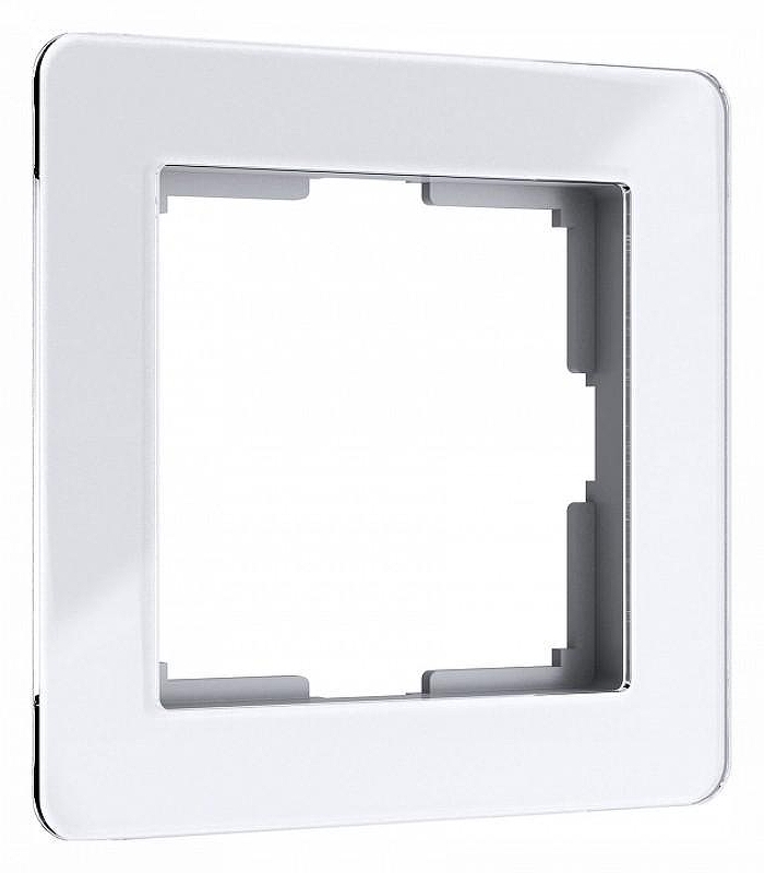 Рамка на 1 пост Werkel Acrylic (белый) W0012701 цвет Белый