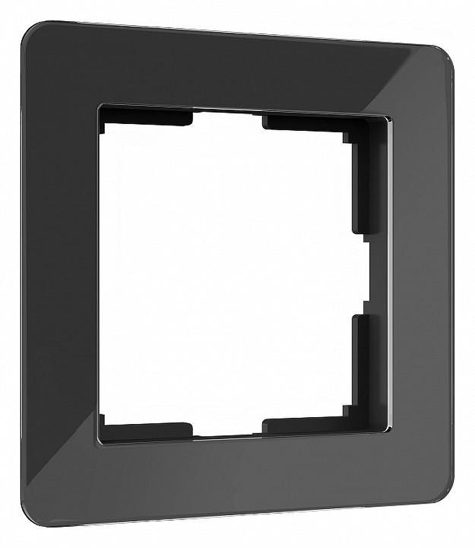 Рамка на 1 пост Werkel Acrylic (черный) W0012708 цвет Черный