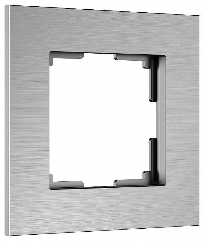 Рамка на 1 пост Werkel AluMax алюминий W0013506 цвет Серебро