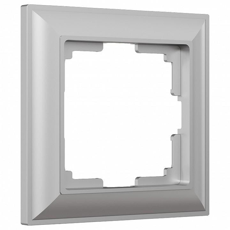 Рамка на 1 пост Werkel Fiore (серебряный) W0012206 цвет Серебро
