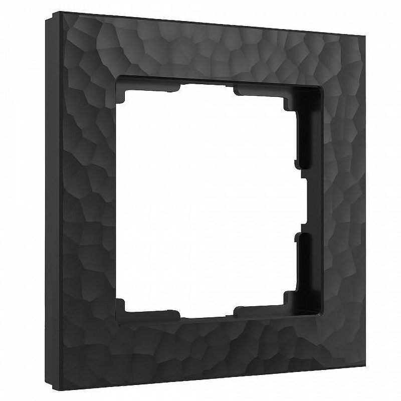 Рамка на 1 пост Werkel Hammer черный W0012408 цвет Черный