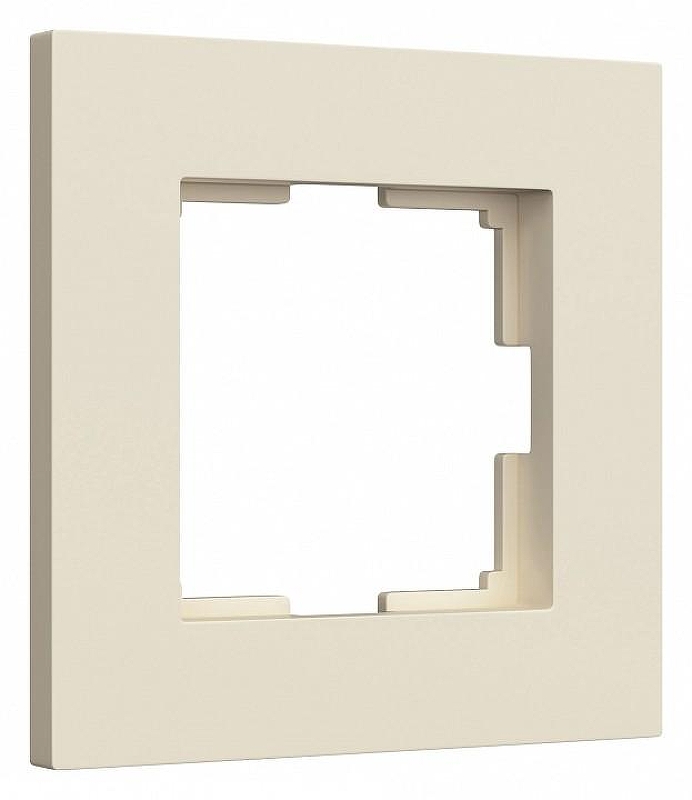 Рамка на 1 пост Werkel Slab (айвори софт) W0012962 цвет Желтый