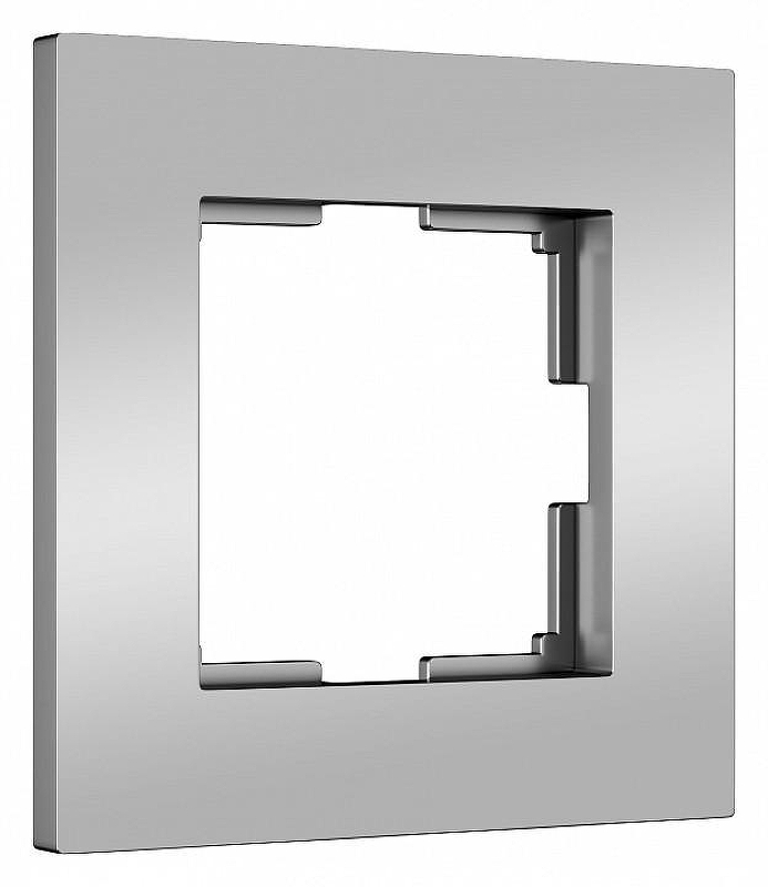 Рамка на 1 пост Werkel Slab (серебро софт) W0012965 цвет Серебро