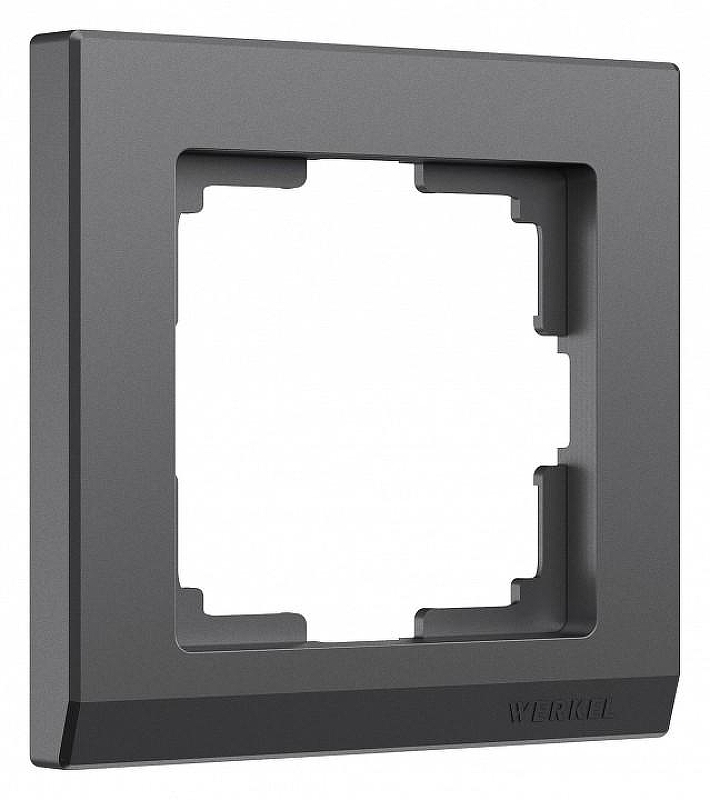 Рамка на 1 пост Werkel Stark (графит матовый) W0011864 цвет Графит