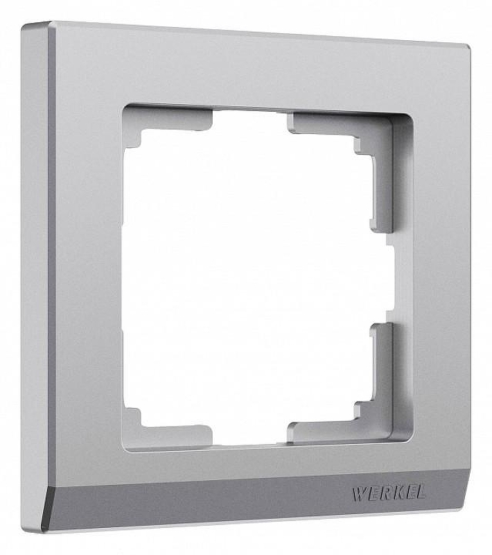 Рамка на 1 пост Werkel Stark (серебряный матовый) W0011865 цвет Серебро