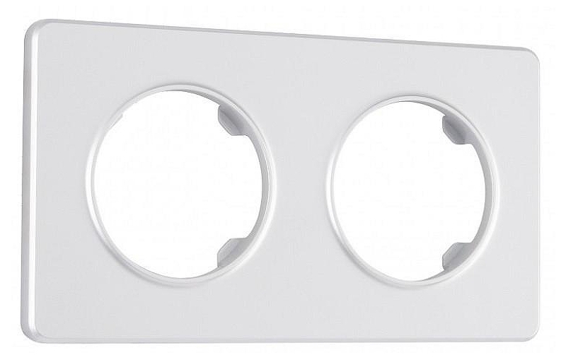Рамка на 2 поста Arte Milano am-502.15 502.15-2.silver цвет Серебро