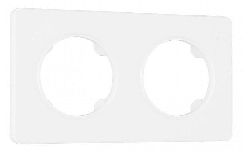 Рамка на 2 поста Arte Milano am-502.15 502.15-2.white цвет Белый