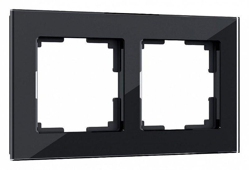 Рамка на 2 поста Werkel Favorit (черный) W0021108 цвет Черный