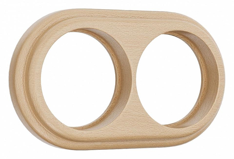 Рамка на 2 поста Werkel Legend (светлый бук) W0025224 цвет Коричневый