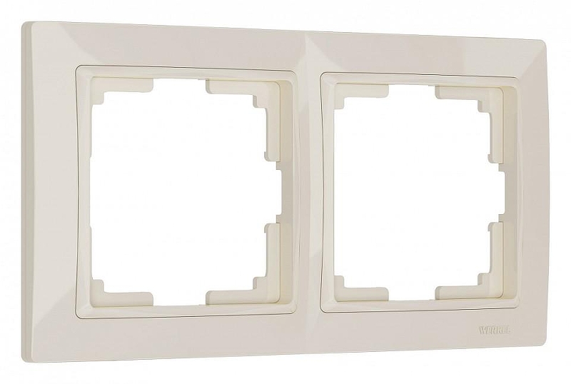 Рамка на 2 поста Werkel Snabb Basic (слоновая кость) W0022003 цвет Слоновая кость