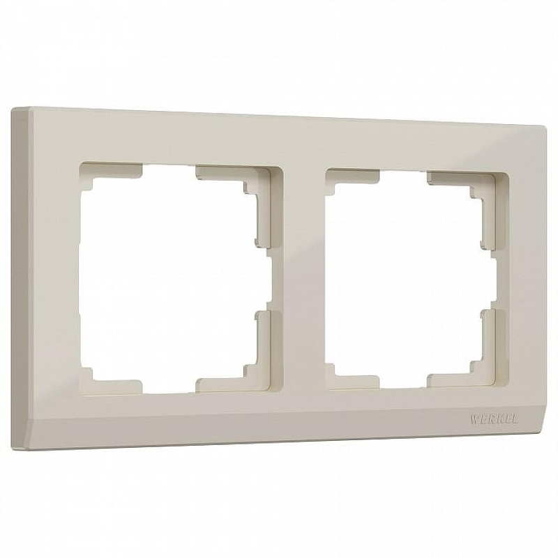 Рамка на 2 поста Werkel Stark (слоновая кость) W0021803 цвет Слоновая кость