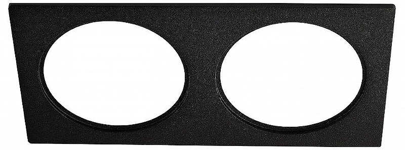 Рамка на 2 светильника Italline IT08 IT08-8038 black цвет Черный