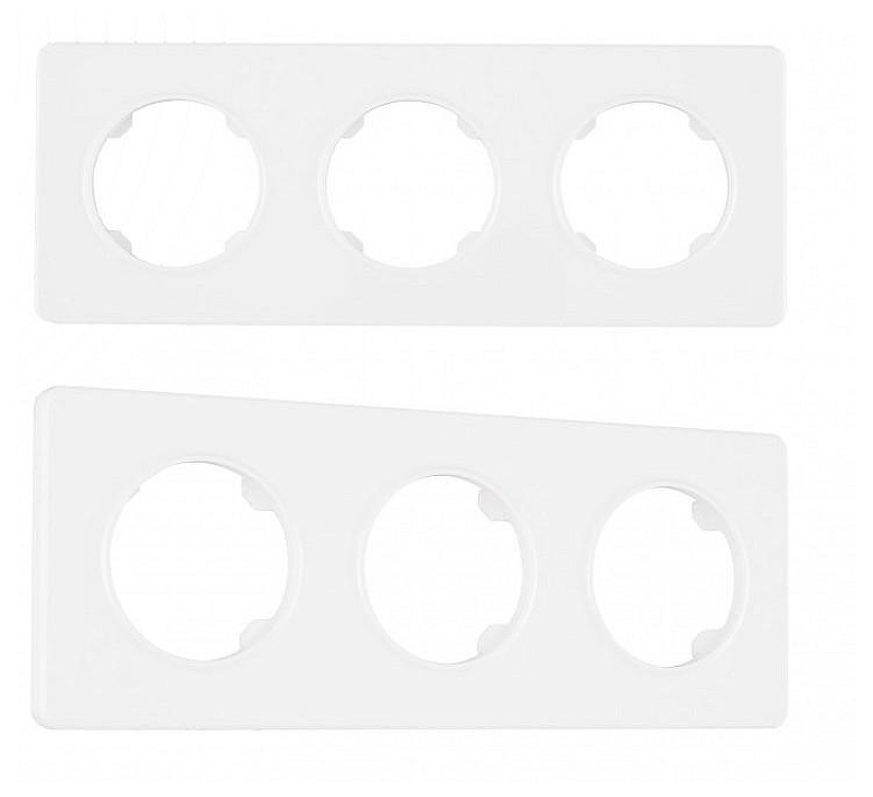 Рамка на 3 поста Arte Milano am-502.15 502.15-3.white цвет Белый