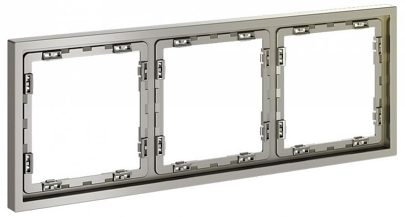 Рамка на 3 поста Voltum S70 VLS100304 цвет Бежевый