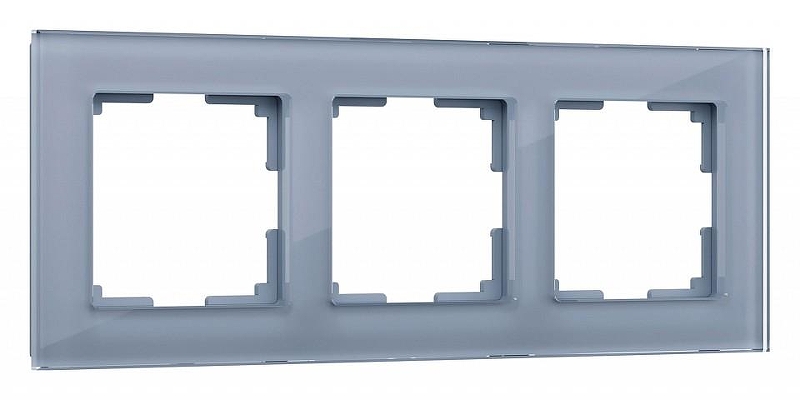 Рамка на 3 поста Werkel Favorit (серый) W0031115 цвет Серый