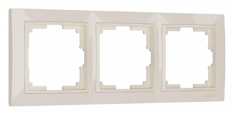 Рамка на 3 поста Werkel Snabb Basic (слоновая кость) W0032003 цвет Слоновая кость