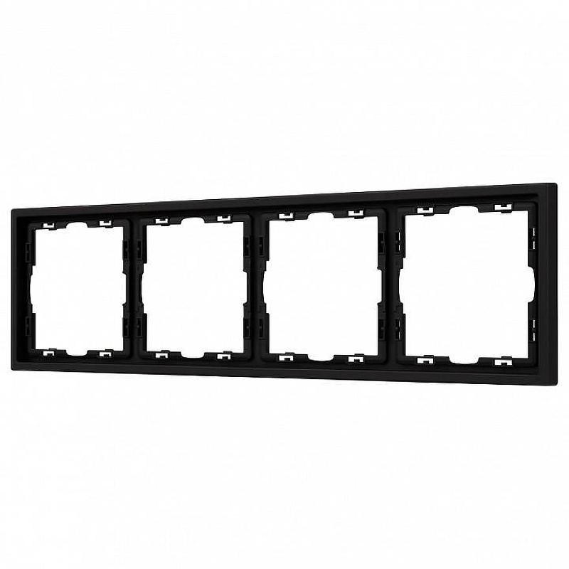 Рамка на 4 поста Arlight FRM 054224 цвет Черный
