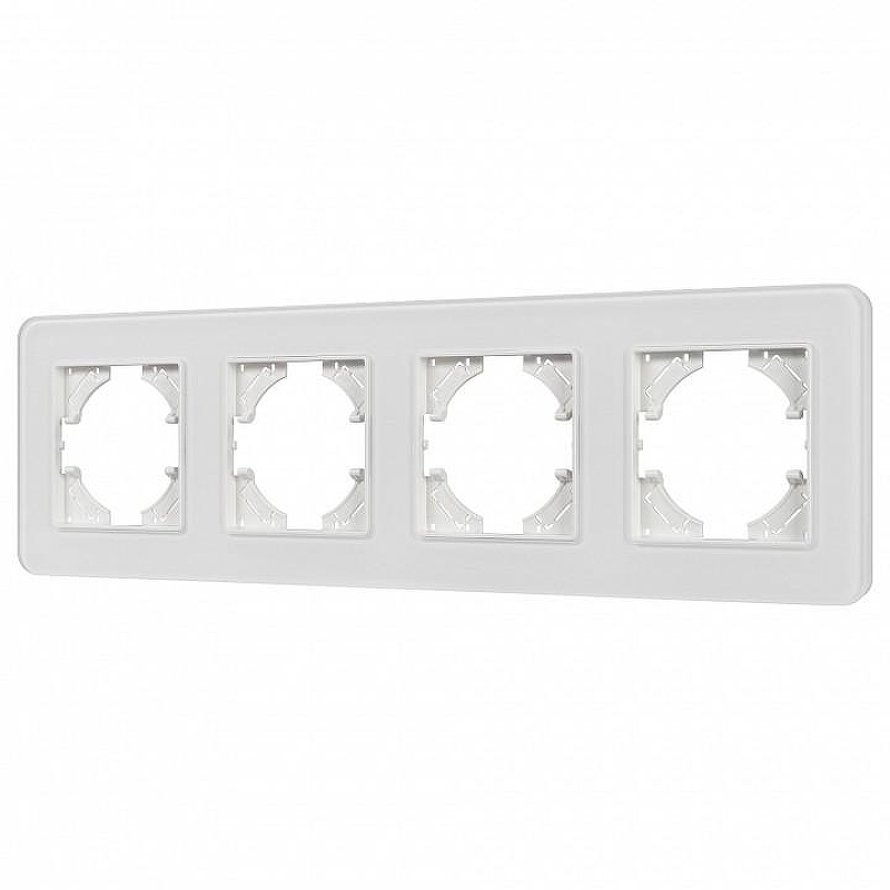 Рамка на 4 поста Arlight OMALI 049700 цвет Белый