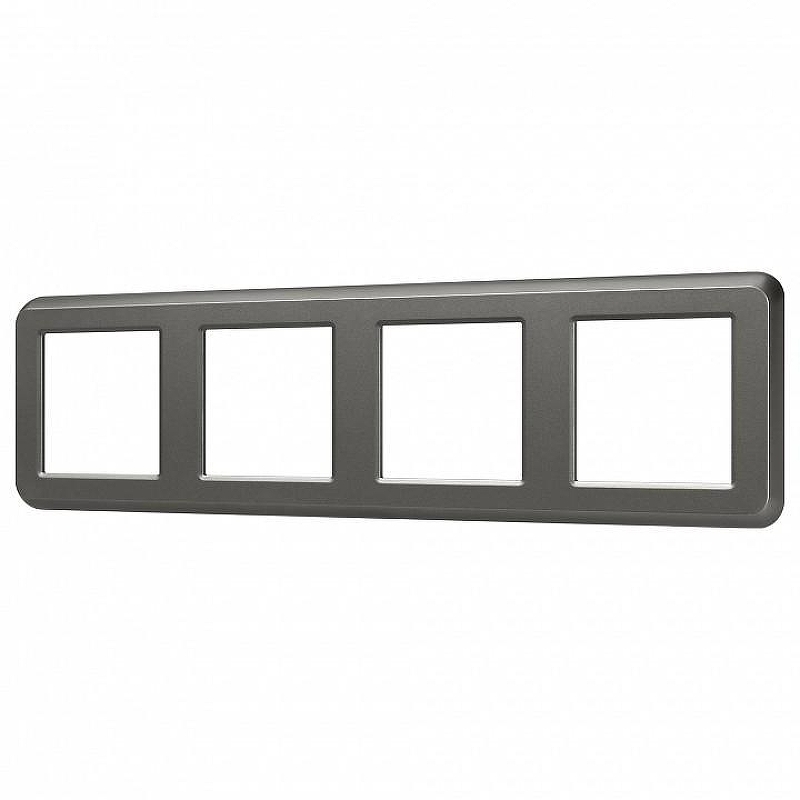 Рамка на 4 поста Arlight VERSA 045189 цвет Серый
