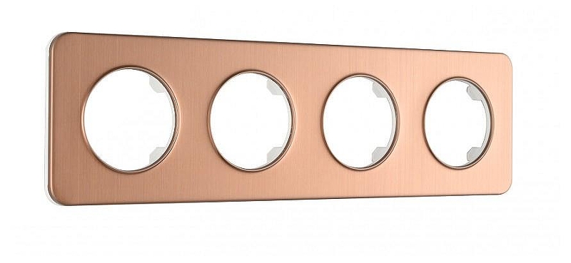 Рамка на 4 поста Arte Milano am-502.07 502.07-4.pink цвет Розовый