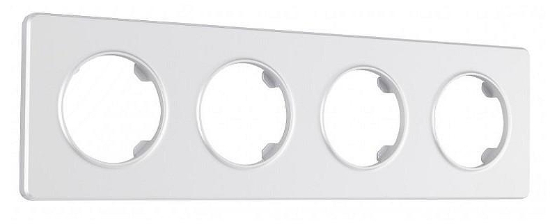 Рамка на 4 поста Arte Milano am-502.15 502.15-4.silver цвет Серебро
