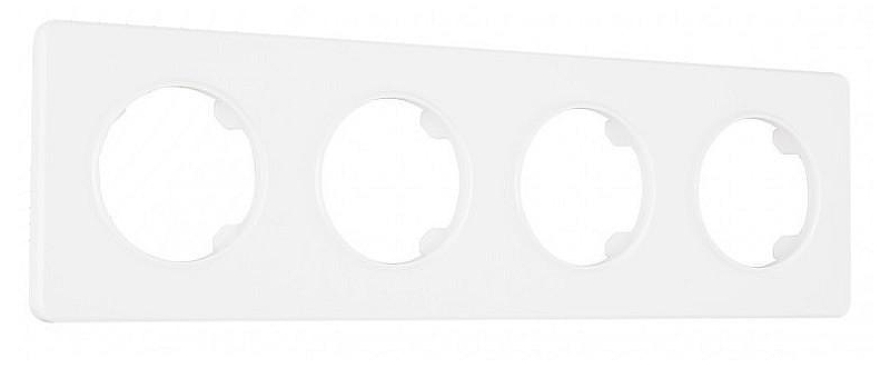 Рамка на 4 поста Arte Milano am-502.15 502.15-4.white цвет Белый