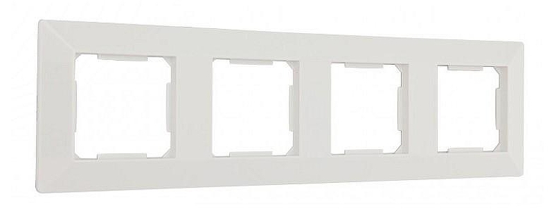 Рамка на 4 поста Arte Milano am-503.03 503.03-4.white цвет Белый