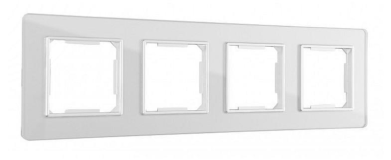Рамка на 4 поста Arte Milano am-503.14 503.14-4.silver цвет Серебро