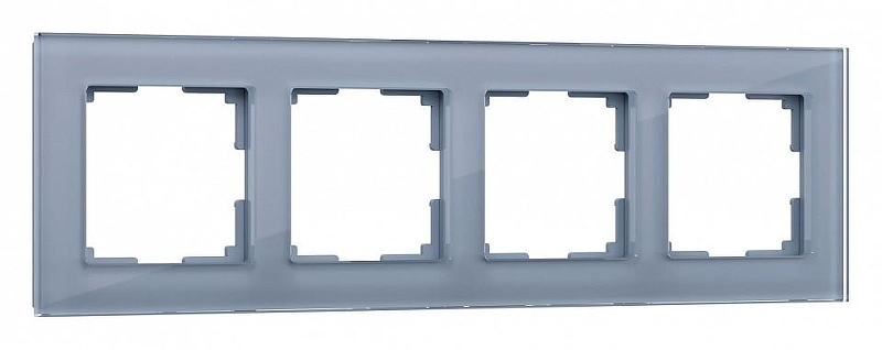 Рамка на 4 поста Werkel Favorit (серый) W0041115 цвет Серый