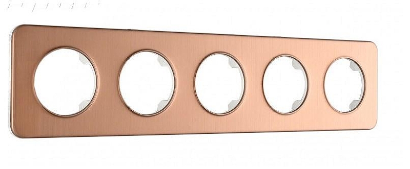 Рамка на 5 постов Arte Milano am-502.07 502.07-5.pink цвет Розовый