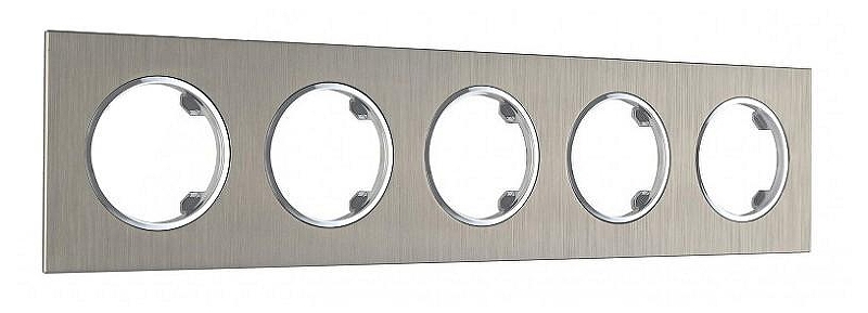 Рамка на 5 постов Arte Milano am-502.11 502.11-5.grey цвет Серый
