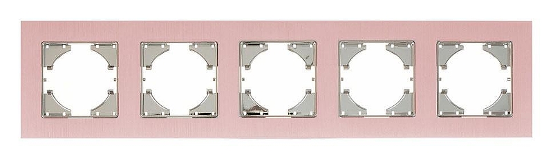Рамка на 5 постов Gusi Electric UGRA С1150-042 цвет Бежевый