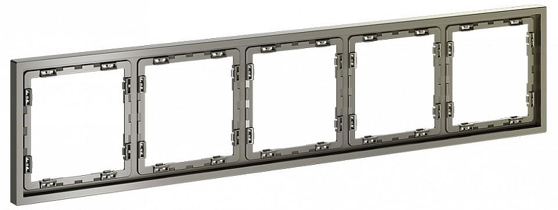 Рамка на 5 постов Voltum S70 VLS100504 цвет Бежевый