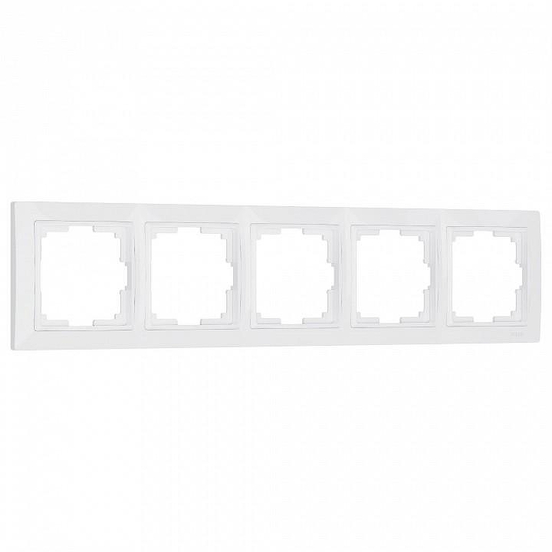 Рамка на 5 постов Werkel Snabb basic (белый) W0052001 цвет Белый