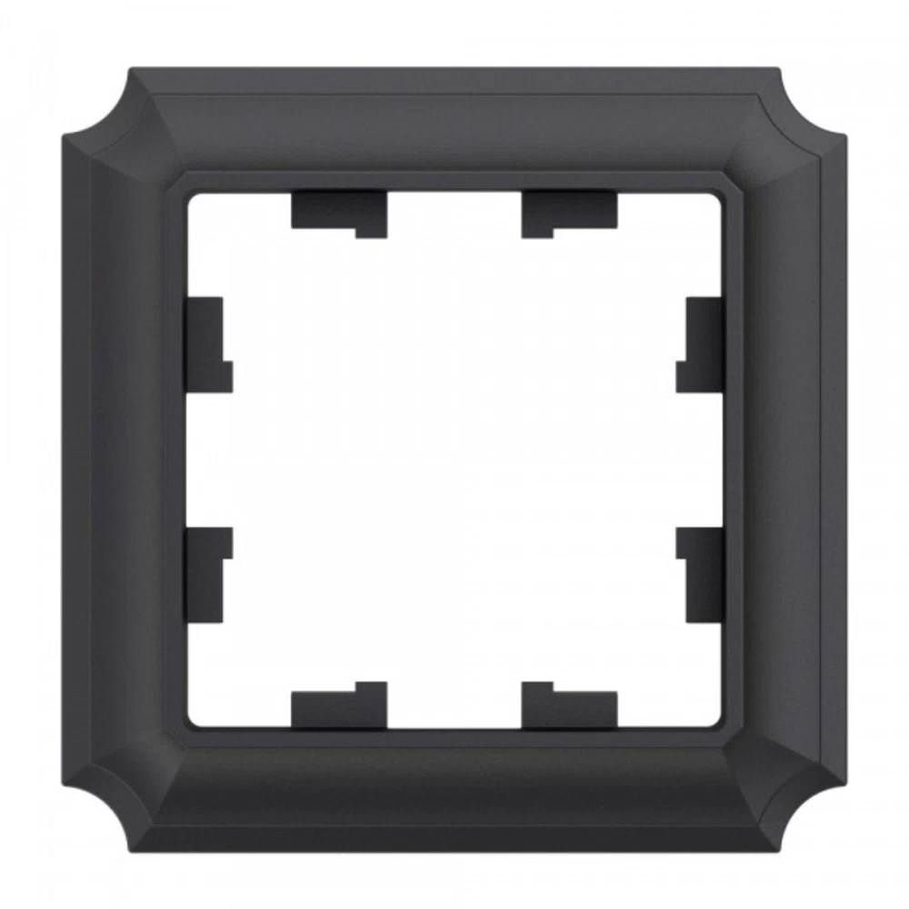 Рамка Systeme Electric AtlasDesign Antique одноместная базальт (ATN101401)