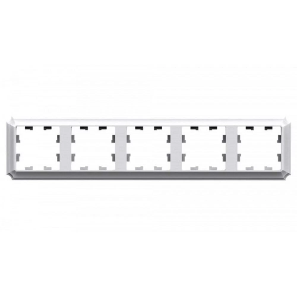 Рамка Systeme Electric AtlasDesign Antique пятиместная лотос (ATN101305)