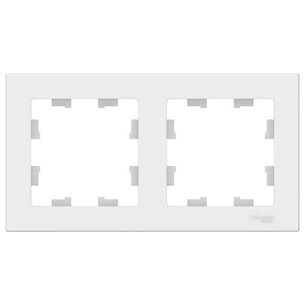 Рамка Systeme Electric AtlasDesign двухместная лотос (ATN001302)