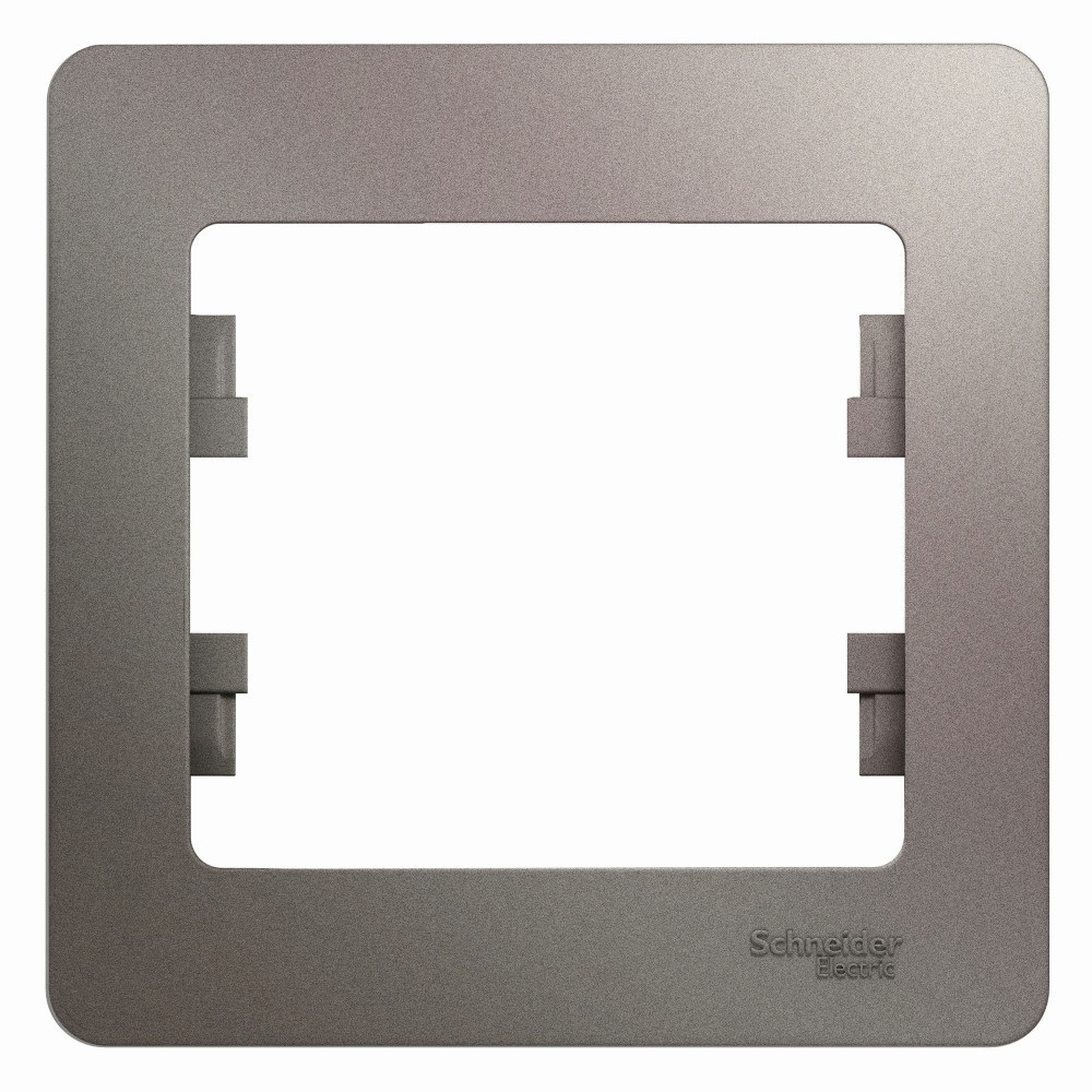 Рамка Systeme Electric Glossa одноместная платина (GSL001201)