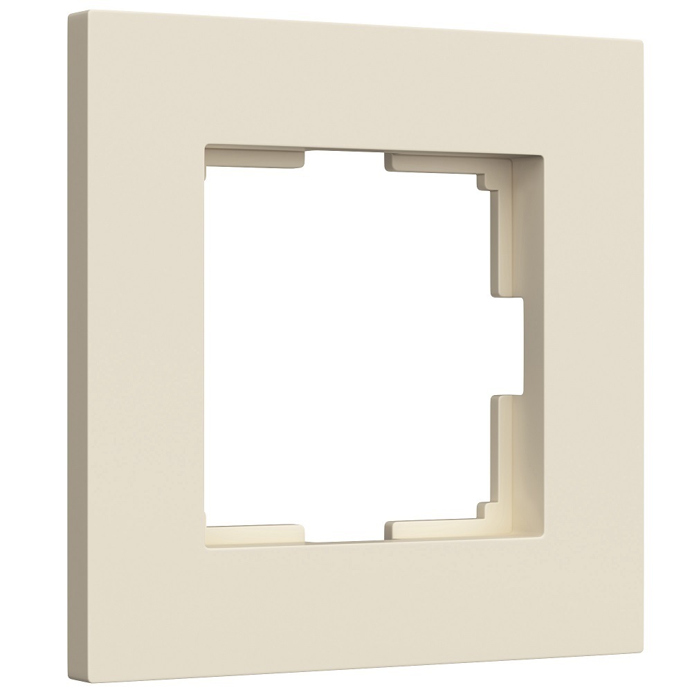 Рамка Werkel Slab одноместная айвори софт (a062805)