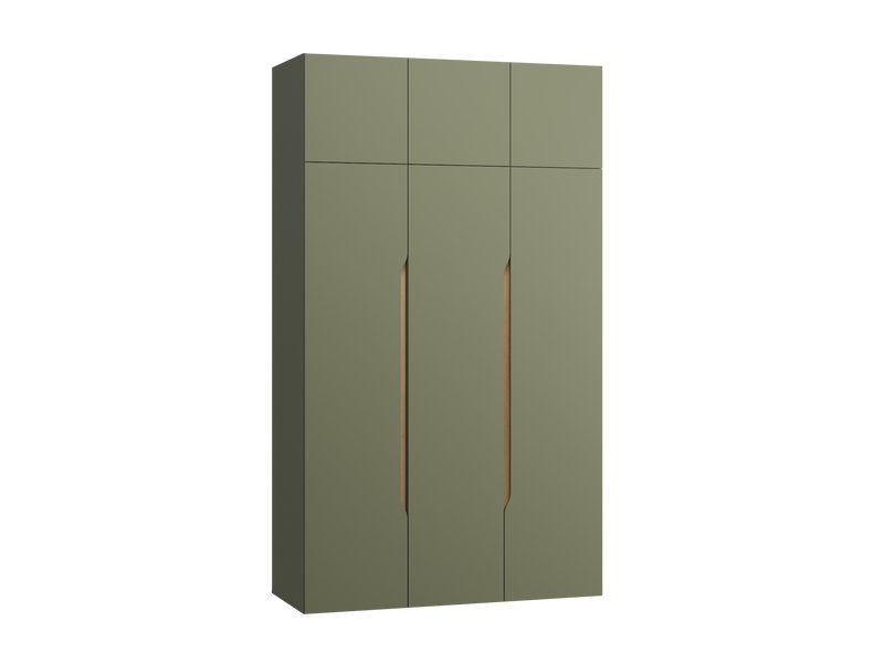 Распашной шкаф Ренар 3.1-150x260 Оливковый