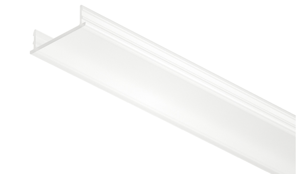 Рассеиватель для LED профиля, пластик цвет молочный 2,5 м