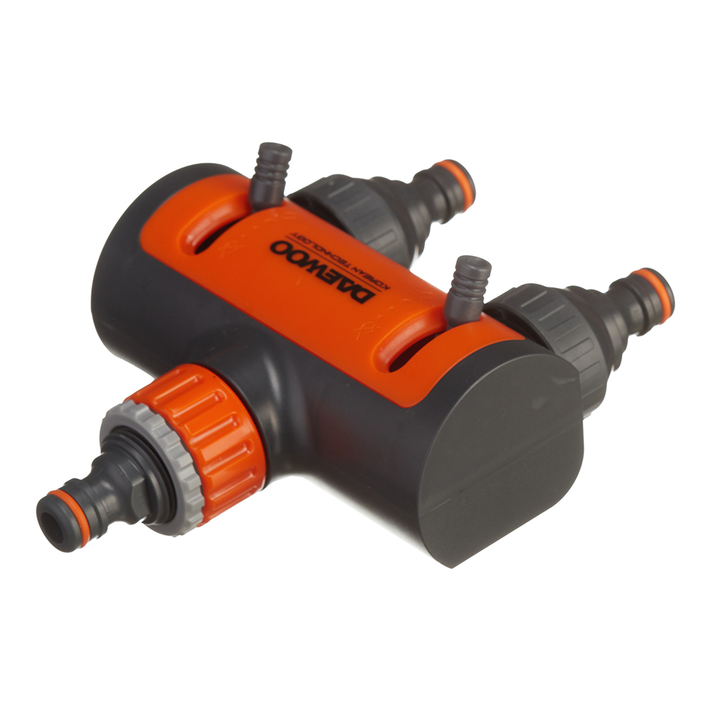 Разветвитель 3/4х1 для шланга Daewoo пластиковый (DWC 1225)