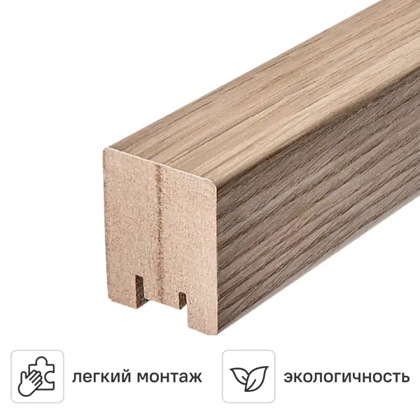 Рейка МДФ Portika цвет дуб 2700x40x32 мм